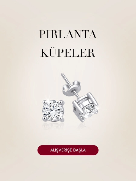 Pırlanta Küpeler New