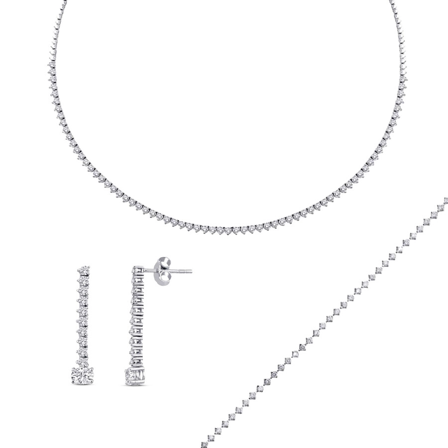 5.64 Karat Pırlanta Su Yolu Set - 1