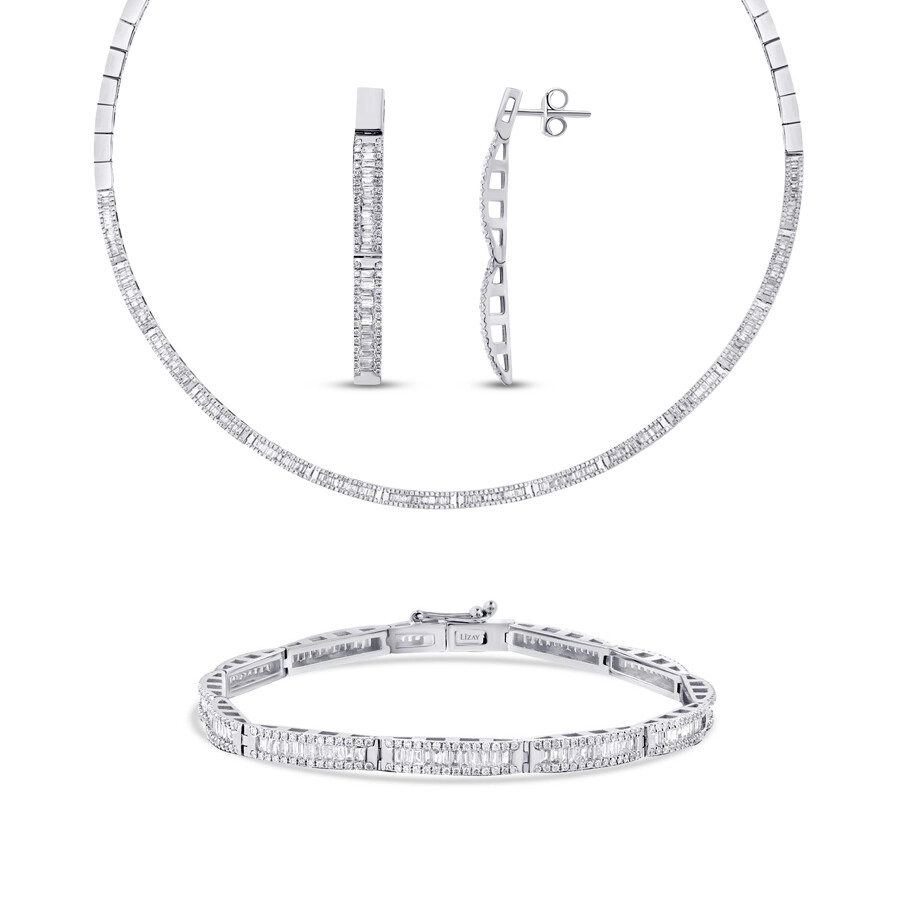 5.30 Karat Pırlanta Baget Set - 1