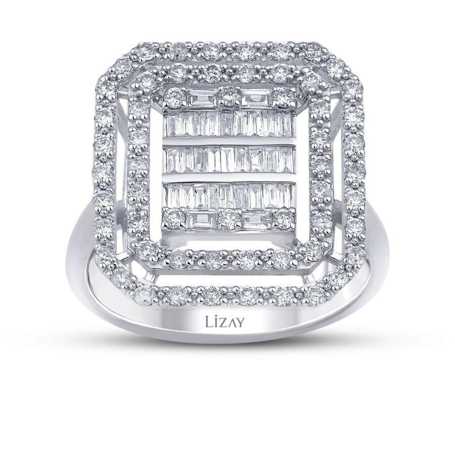 3.22 Karat Pırlanta Baget Set - 4