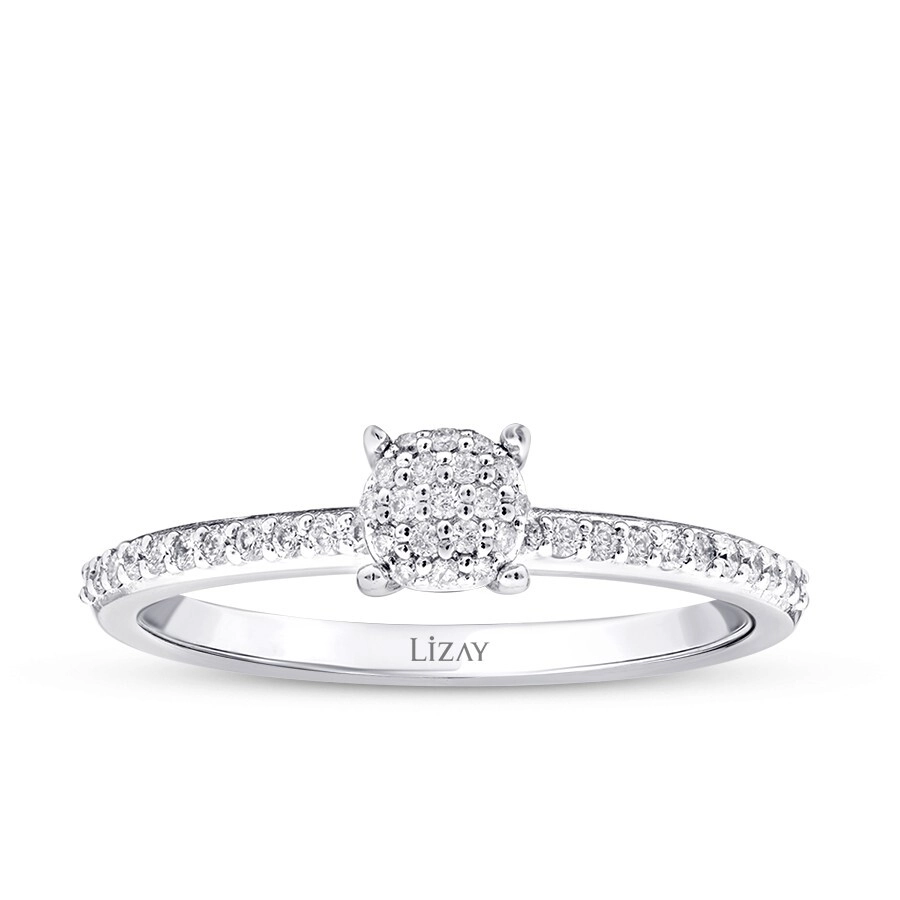 0.37 Karat Pırlanta Trend Tektaş Set - 3