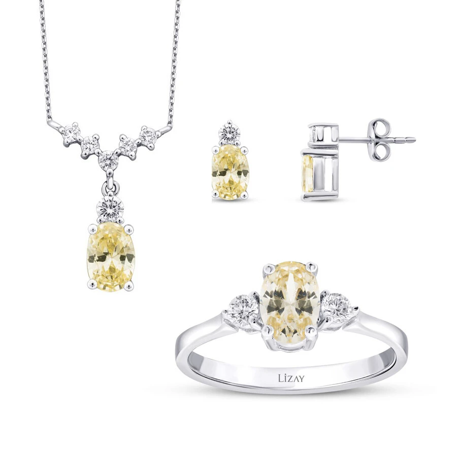 5.15 Karat Pırlanta Fancy Set - 1