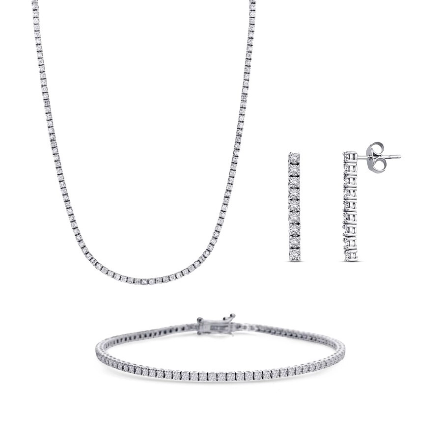 4.79 Karat Pırlanta Su Yolu Set - 1