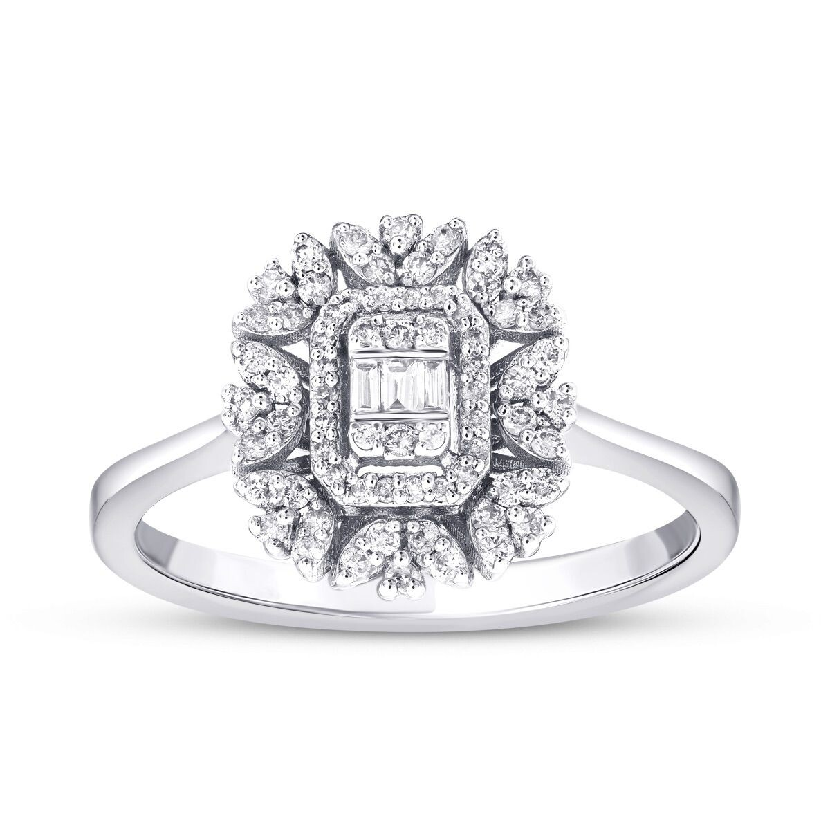 1.25 Karat Pırlanta Baget Set - 4