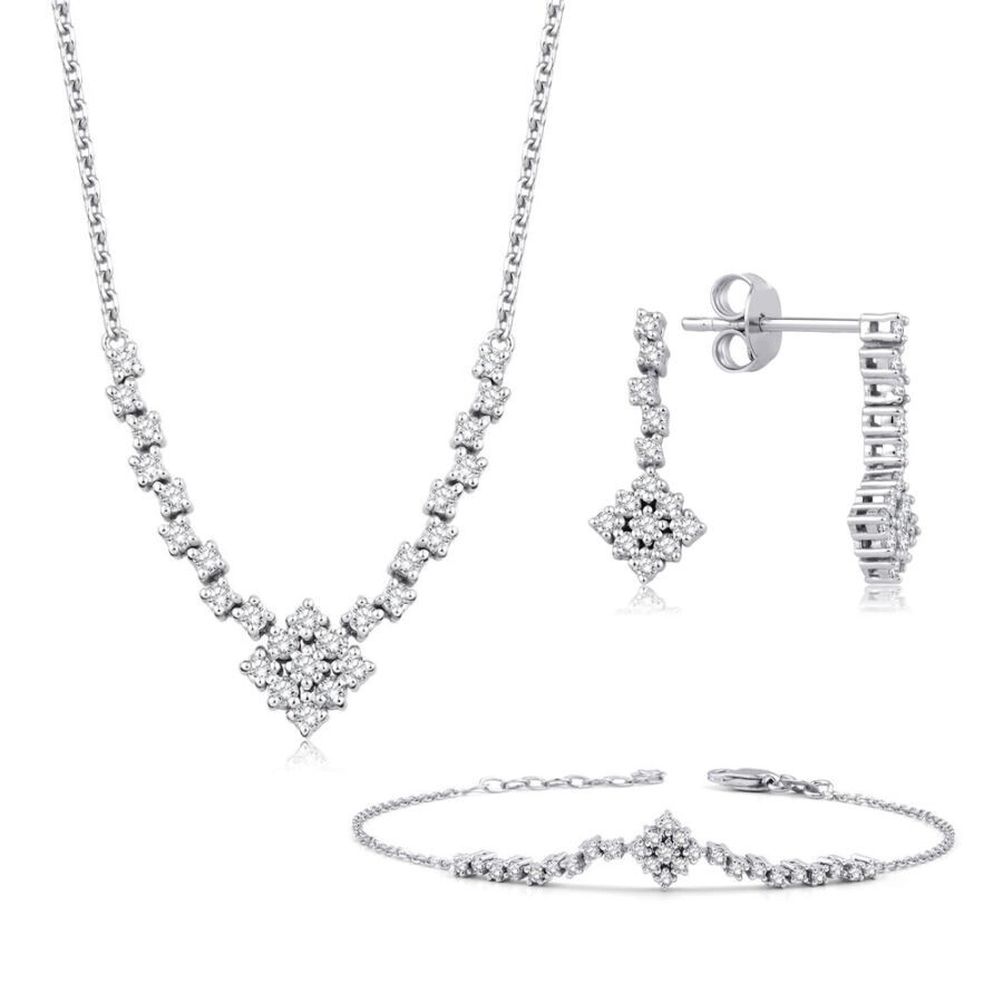 0.76 Karat Pırlanta Trend Set - 1