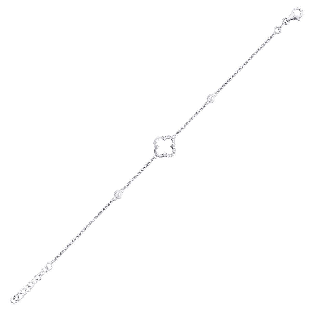 0.51 Karat Pırlanta Yonca Set - 4