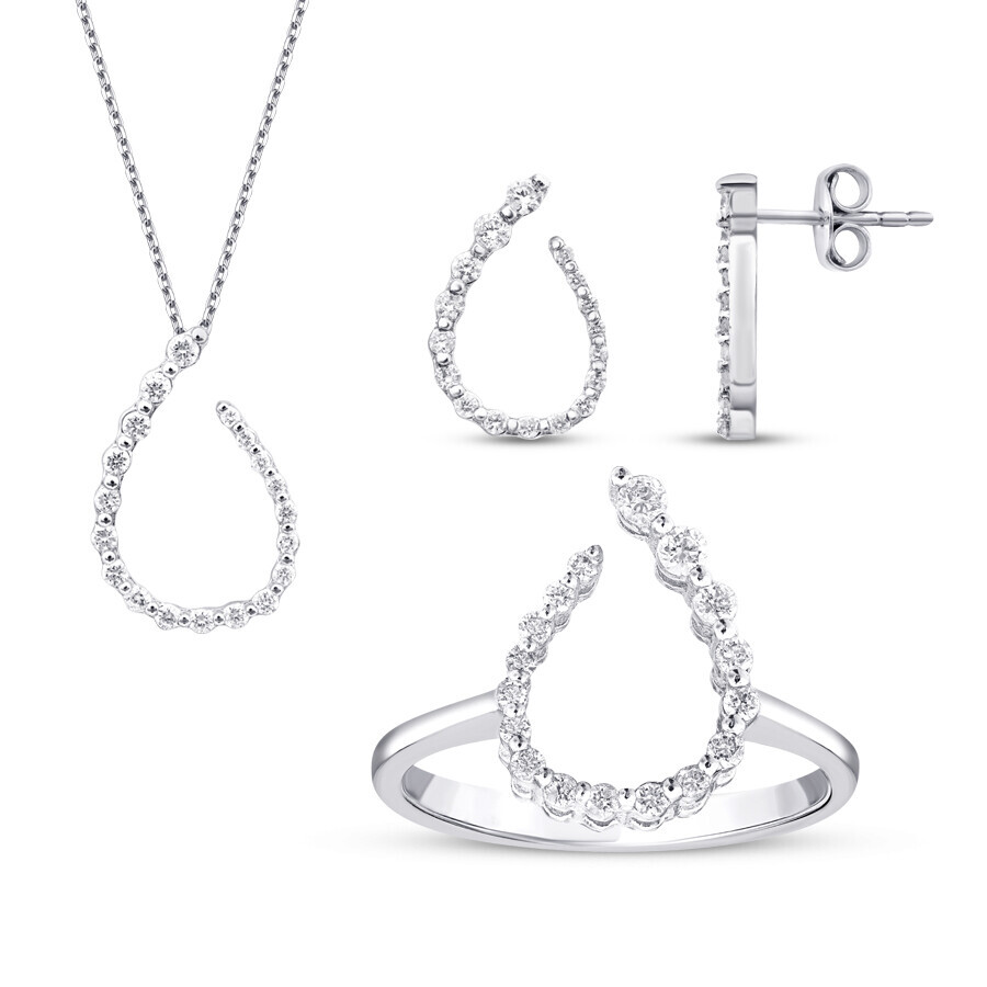 0.86 Karat Pırlanta Trend Set - 1