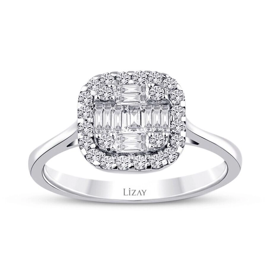 1.97 Karat Pırlanta Baget Set - 3