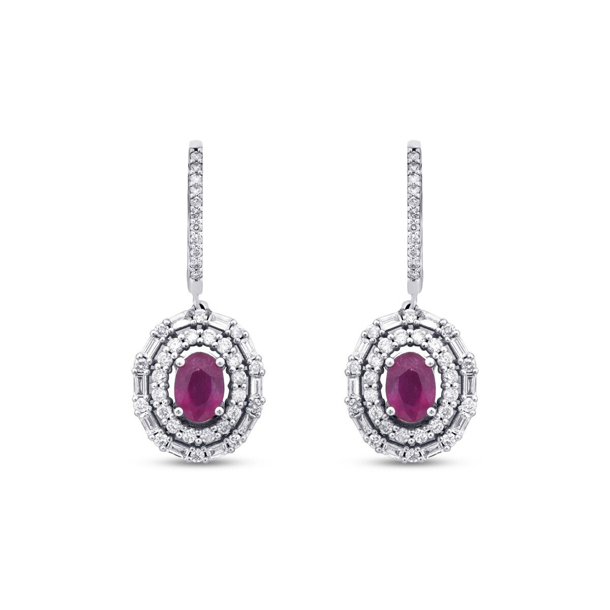 7.21 Karat Pırlanta Yakut Set - 3