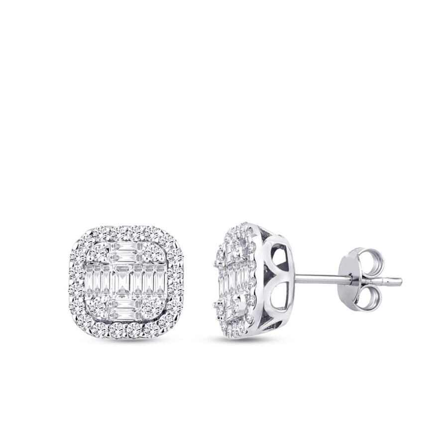 1.97 Karat Pırlanta Baget Set - 4