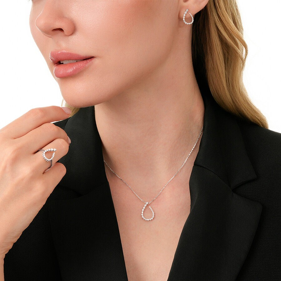 0.86 Karat Pırlanta Trend Set - 5