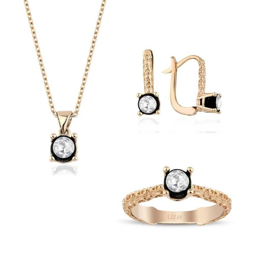 0.60 Karat Elmas Tektaş Set