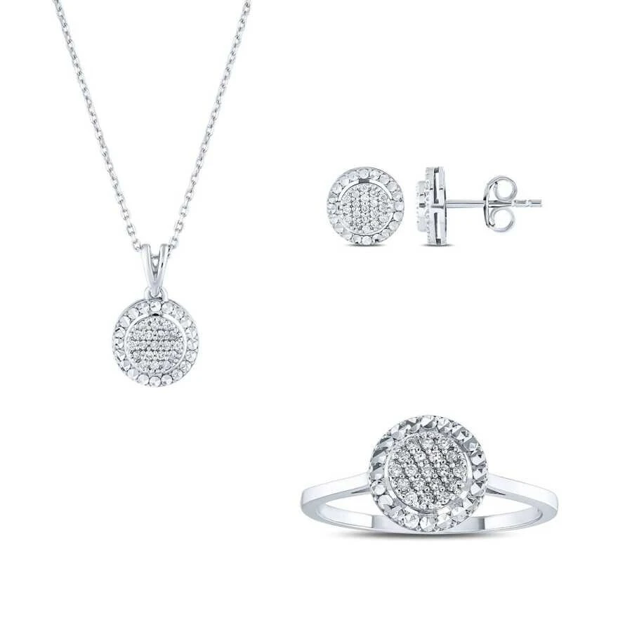 0.35 Karat Pırlanta Mini Set - 1