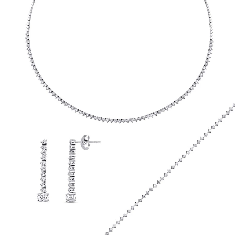 5.64 Karat Pırlanta Su Yolu Set - 1