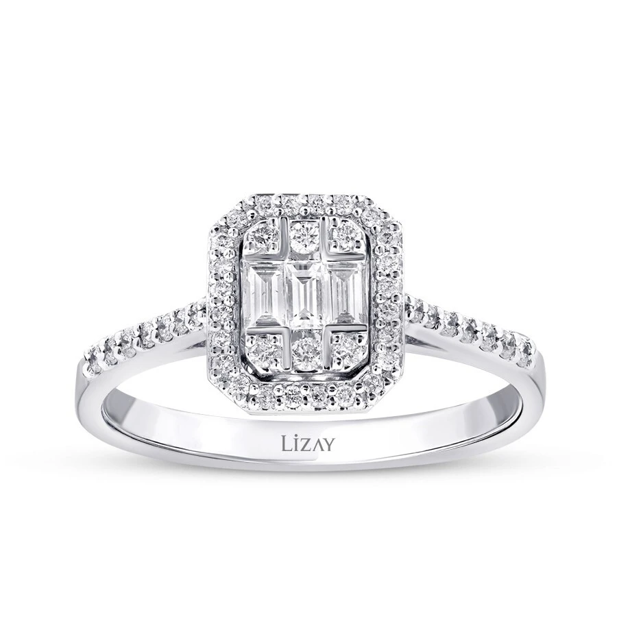 1.39 Karat Pırlanta Baget Set - 3