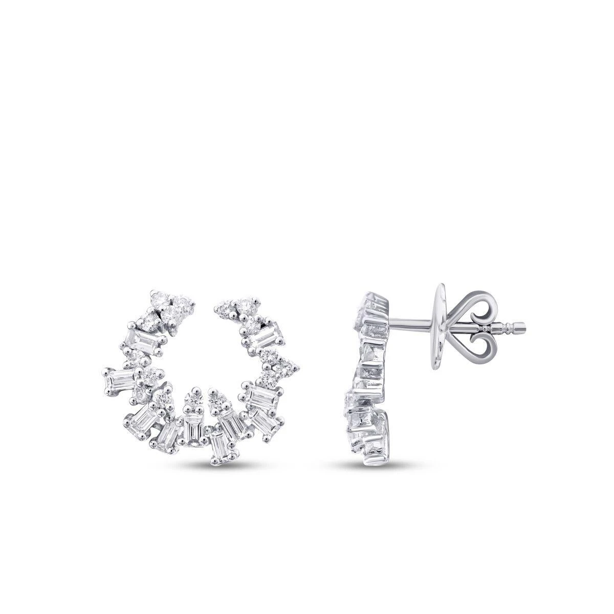 1.28 Karat Pırlanta Baget Trend Set - 3