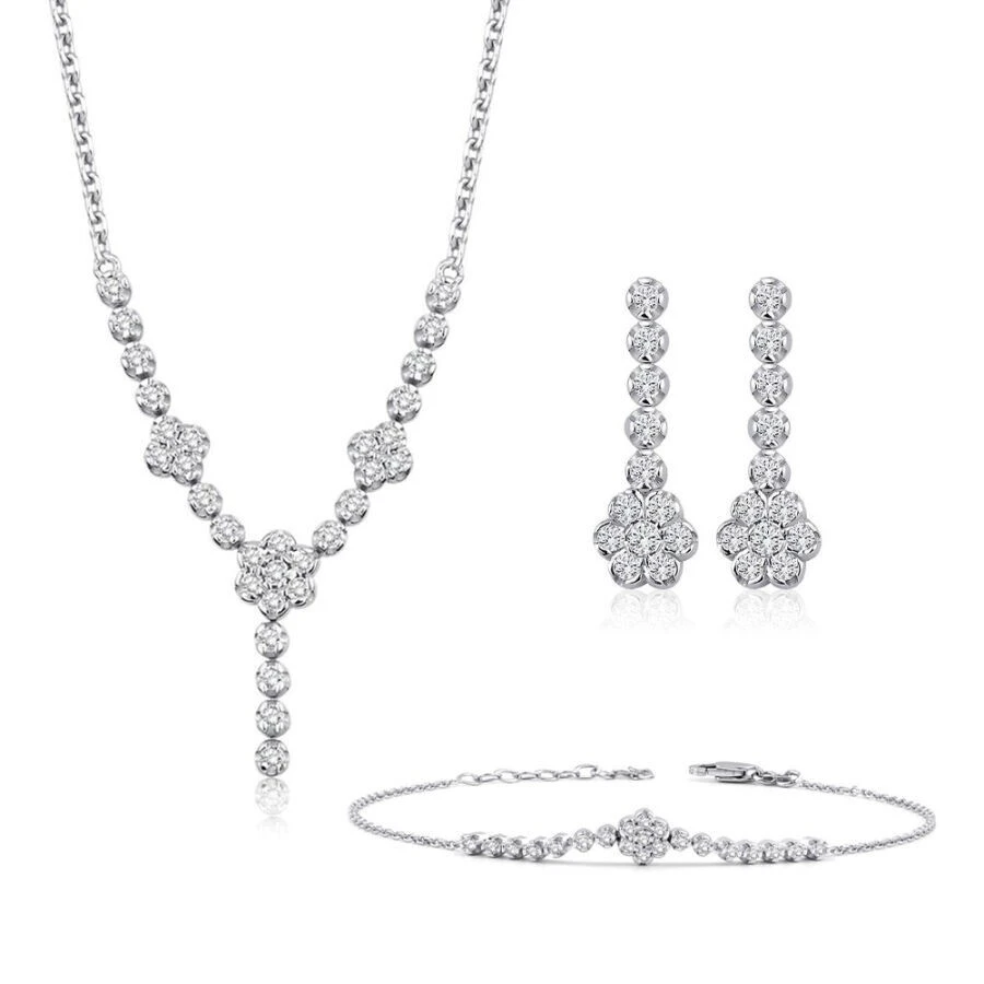 0.56 Karat Pırlanta Çiçek Trend Set