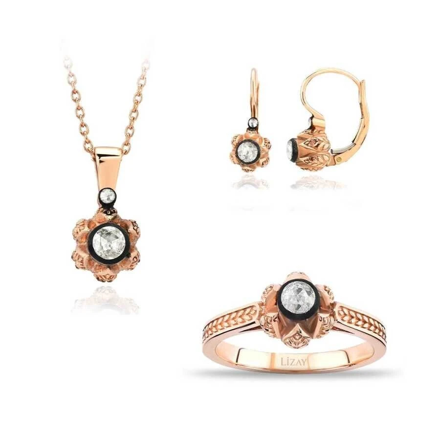 0.54 Karat Elmas Tektaş Set