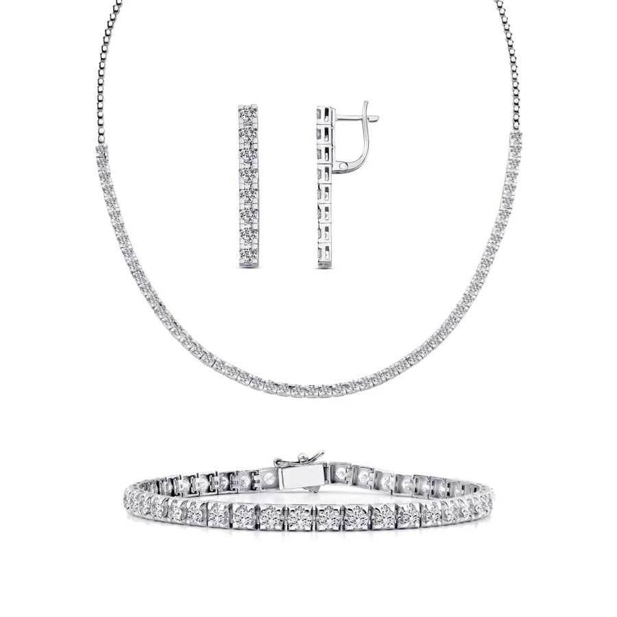 10.31 Karat Pırlanta Su Yolu Set - 1