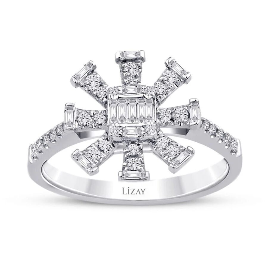 0.97 Karat Pırlanta Baget Set - 3