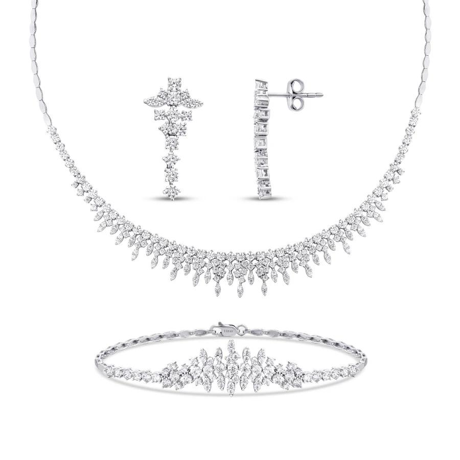 Altın Taşlı Trend Set