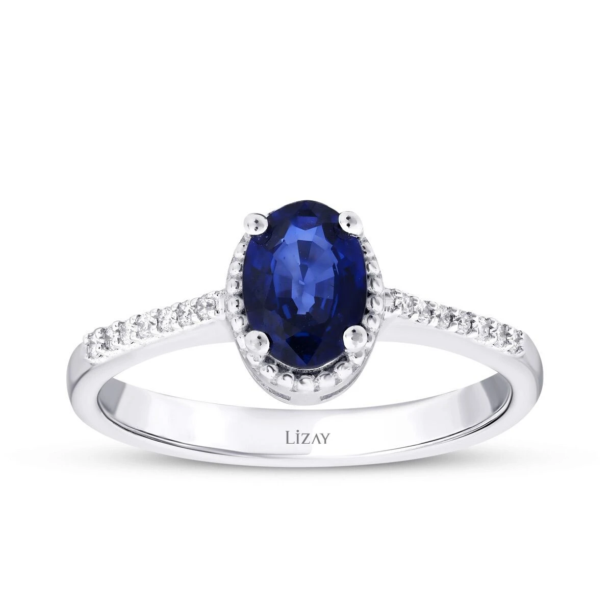 4.64 Karat Pırlanta Safir Set - 4