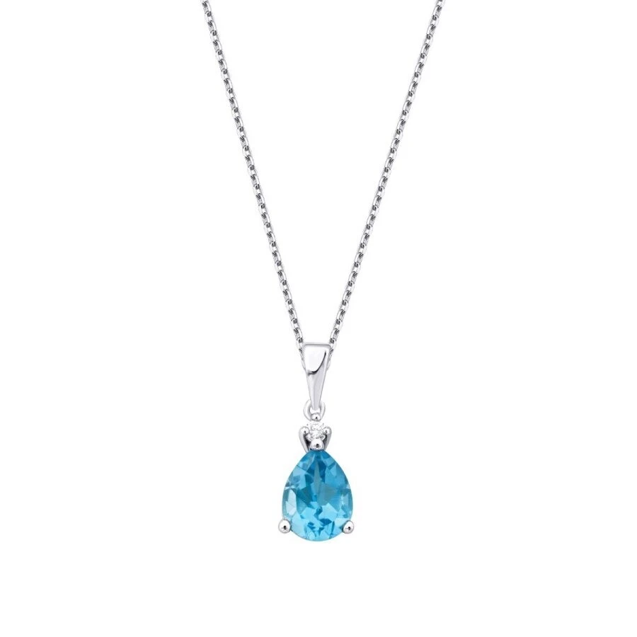 5.00 Karat Pırlanta Blue Topaz Set - 2