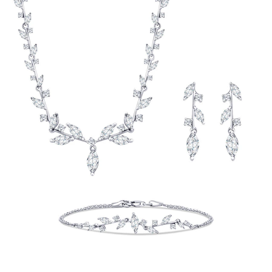 Altın Markiz Yaprak Set