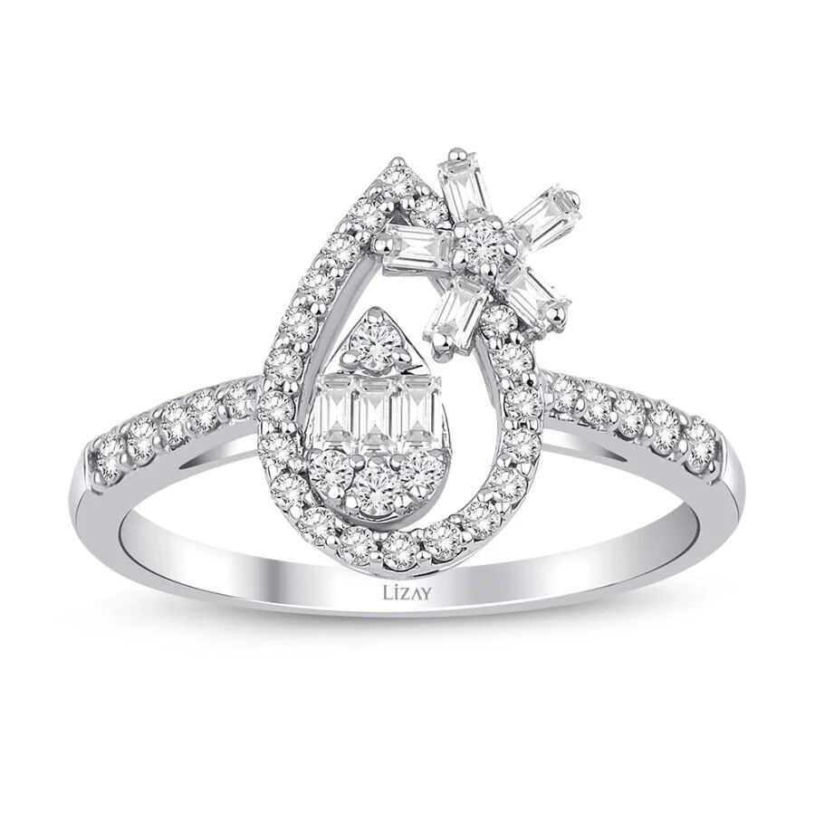 1.47 Karat Pırlanta Baget Set - 3