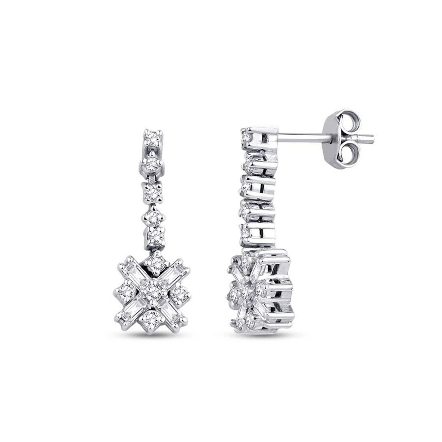 1.09 Karat Pırlanta Baget Set - 4