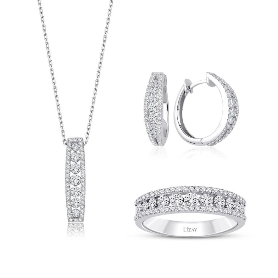 1.96 Karat Pırlanta Aurora Set - 1