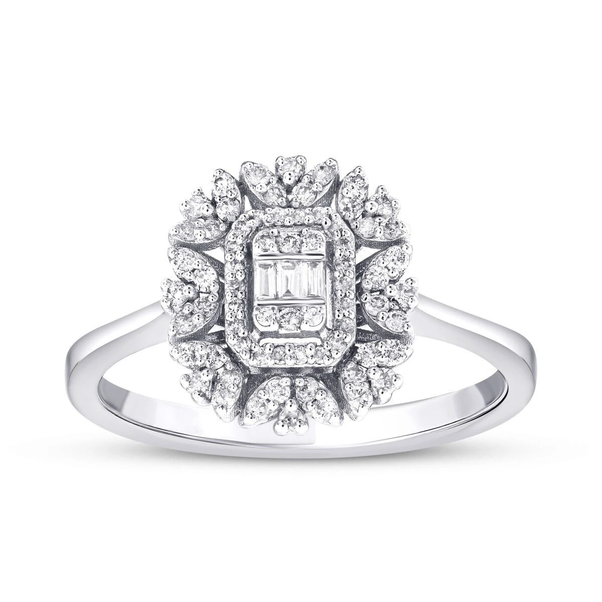 1.25 Karat Pırlanta Baget Set - 4