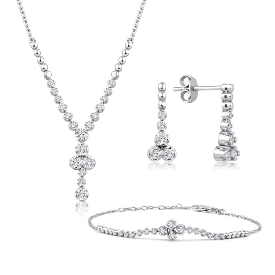 0.84 Karat Pırlanta Trend Set - 1