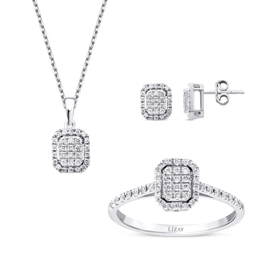 0.56 Karat Pırlanta Trend Set - 1