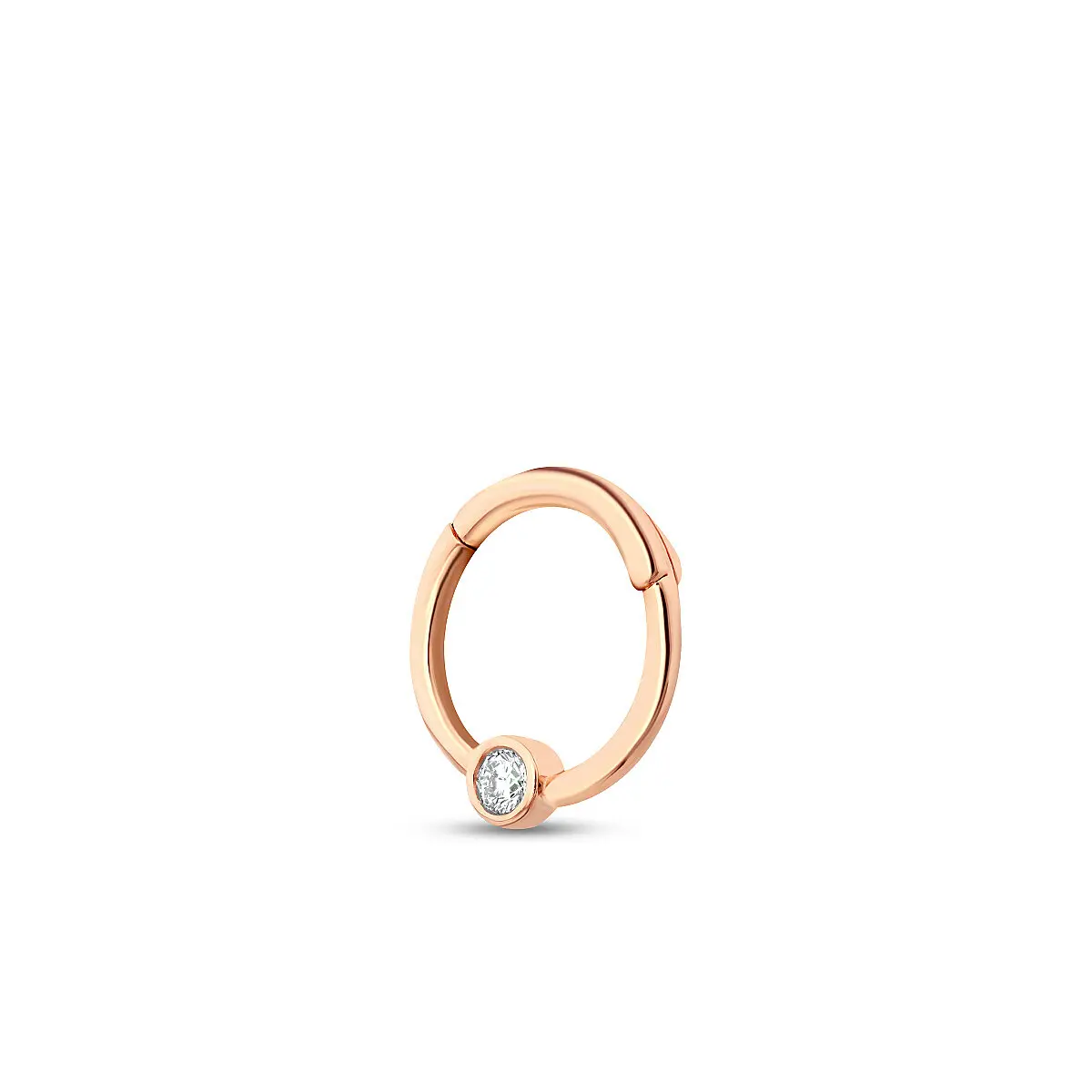 0.03 Karat Pırlanta Taşlı Tragus Piercing - 2