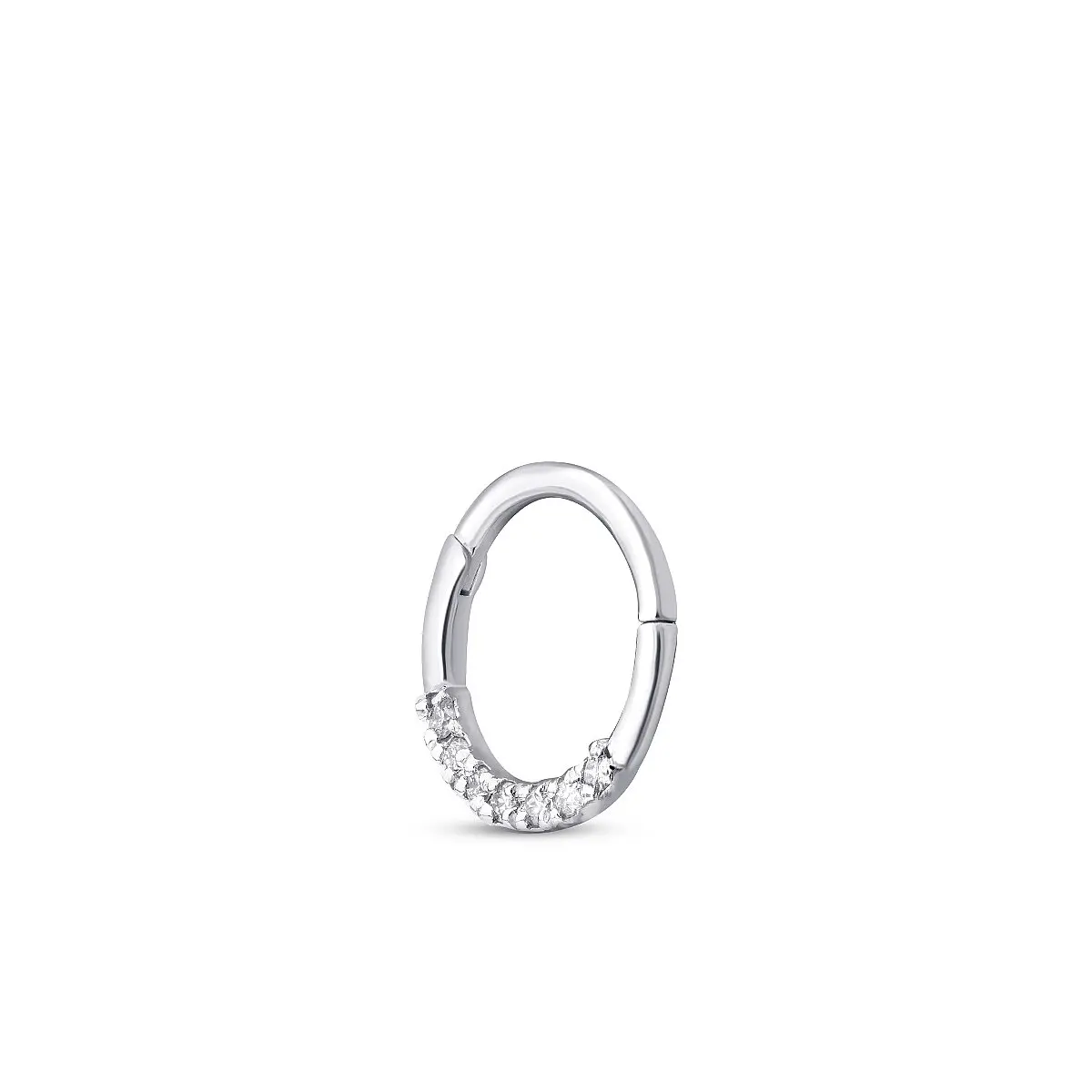 0.04 Karat Pırlanta Taşlı Tragus Piercing - 2