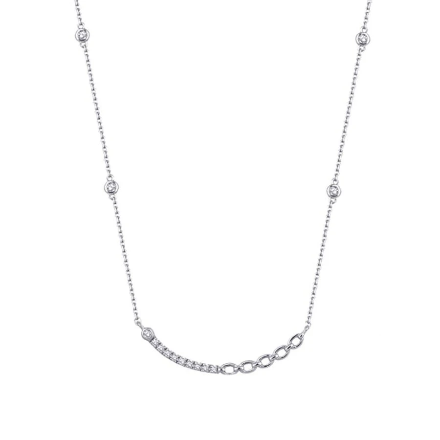 0.20 Karat Pırlanta Modern Kolye - 2