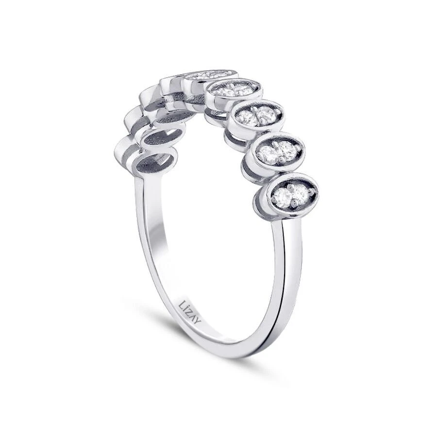 0.22 Karat Pırlanta Taşlı Modern Yüzük - 2