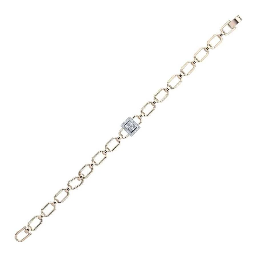 0.25 Karat Pırlanta Baget Bileklik - 1