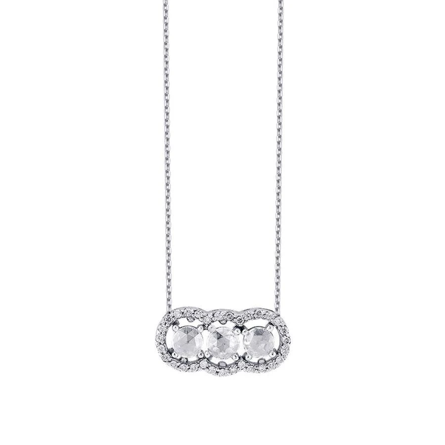 0.49 Karat Elmas Kolye - 1