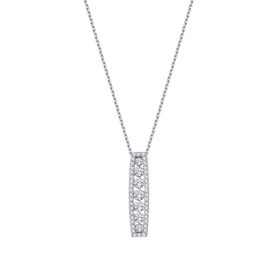 0.49 Karat Pırlanta Aurora Kolye - 1