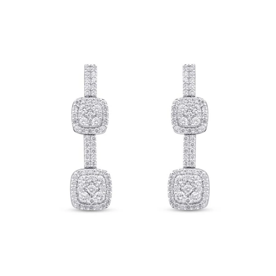 1.21 Karat Pırlanta Trend Küpe - 2