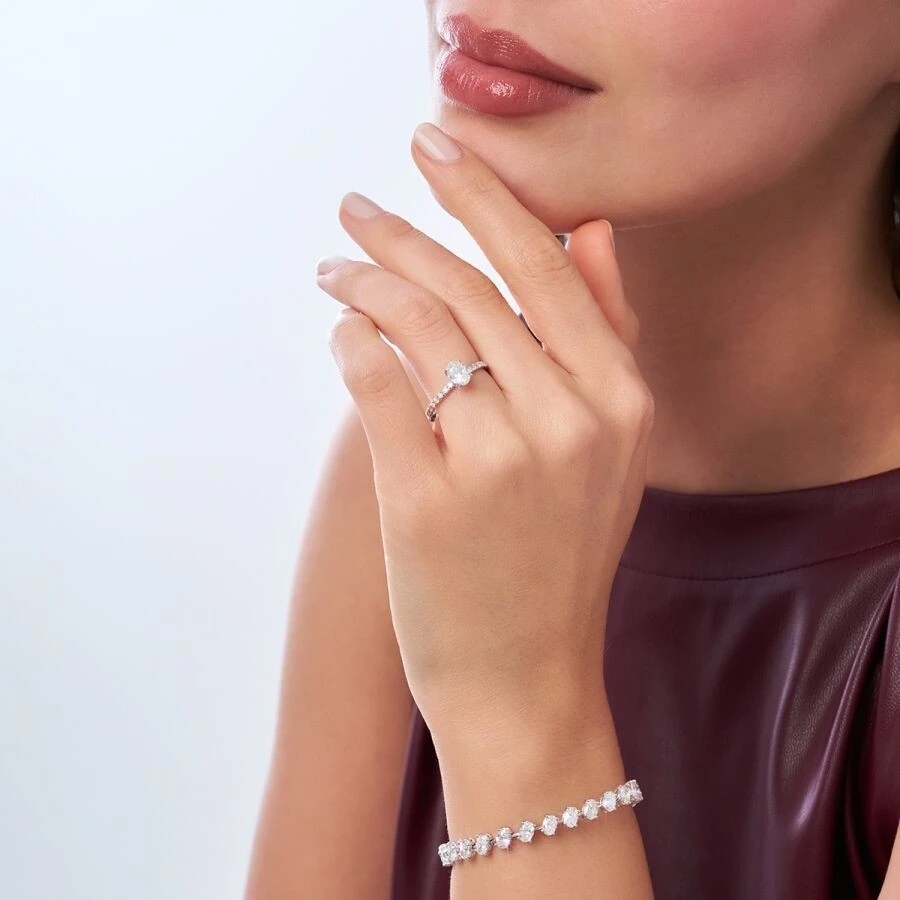 7.73 Karat Pırlanta Trend Bileklik - 3