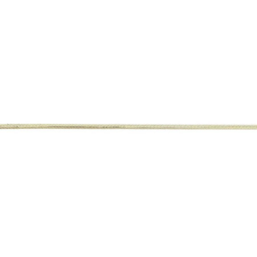 Altın Balık Sırtı Kalp Charm Bileklik - 3