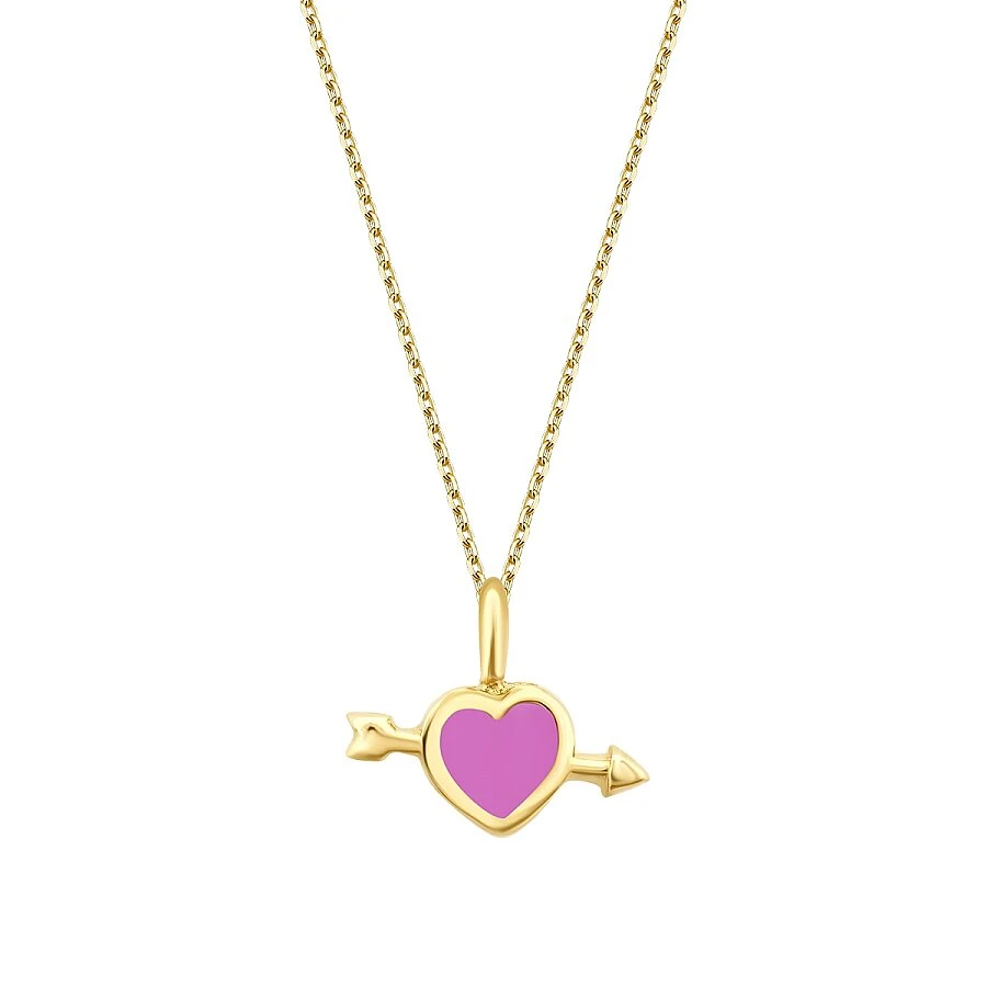 Altın Cupid Kolye - 1