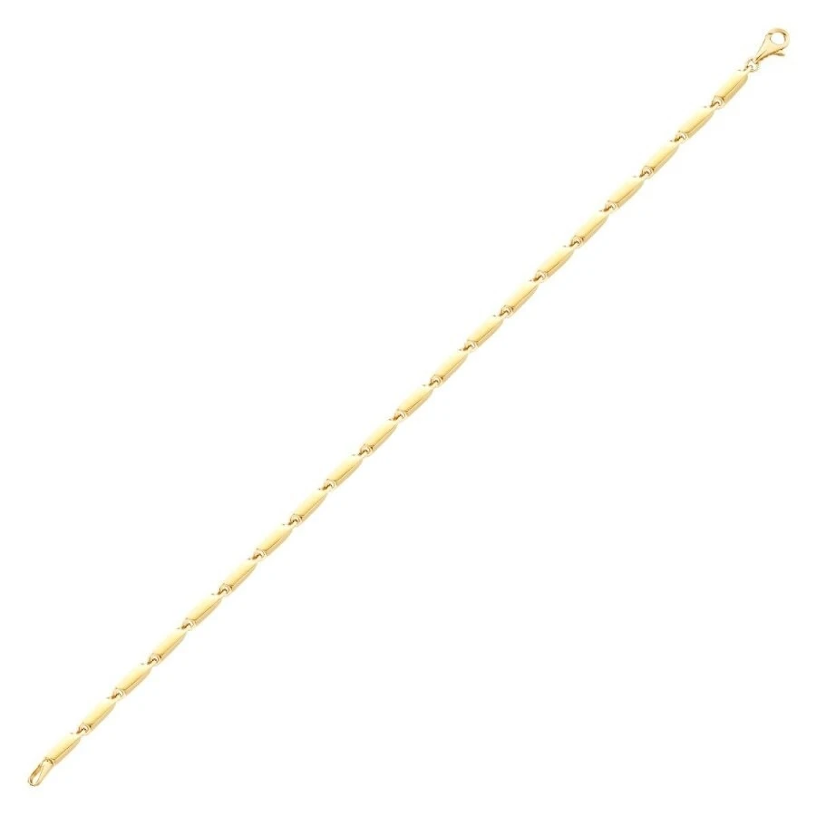 Altın Twist Zincir Erkek Bileklik - 1