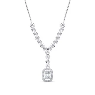 0.19 Karat Pırlanta Baget Gerdanlık - 1