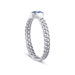 0.25 Karat Safir Yüzük - 2