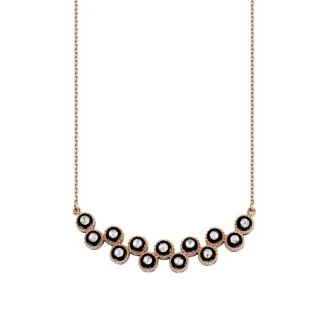 0.41 Karat Elmas Kolye - 1