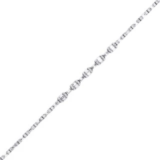 2.53 Karat Pırlanta Baget Bileklik - 2